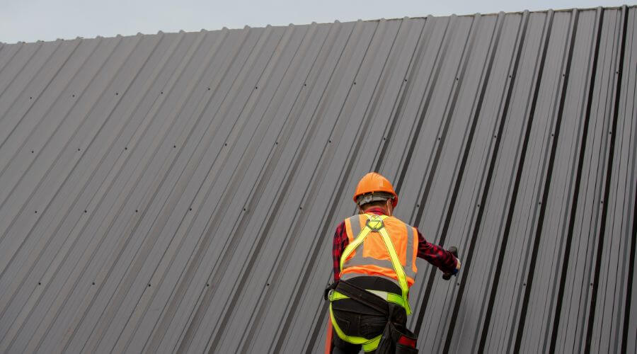 Professional metal roof installation services in Lebanon, IN